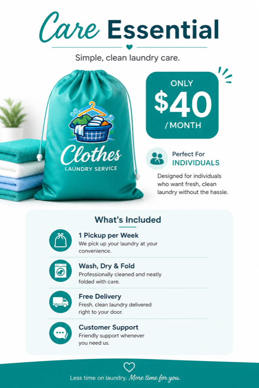 Care Essential plan, $40 per month